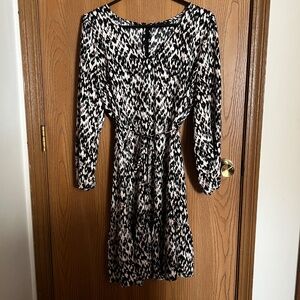 Ann Taylor Animal Print Dress